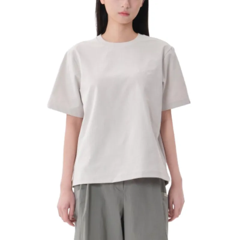 Snow Peak Regular T Shirt Women's Light Beige-1