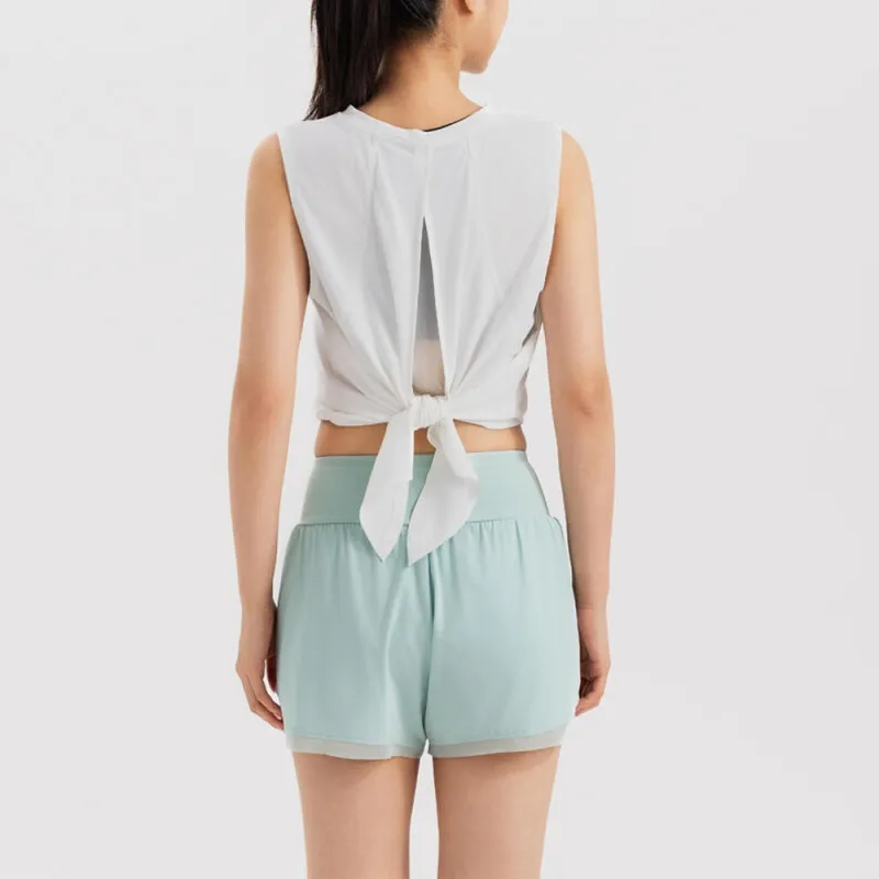 DECATHLON Sport Vests Women's Ecru-3