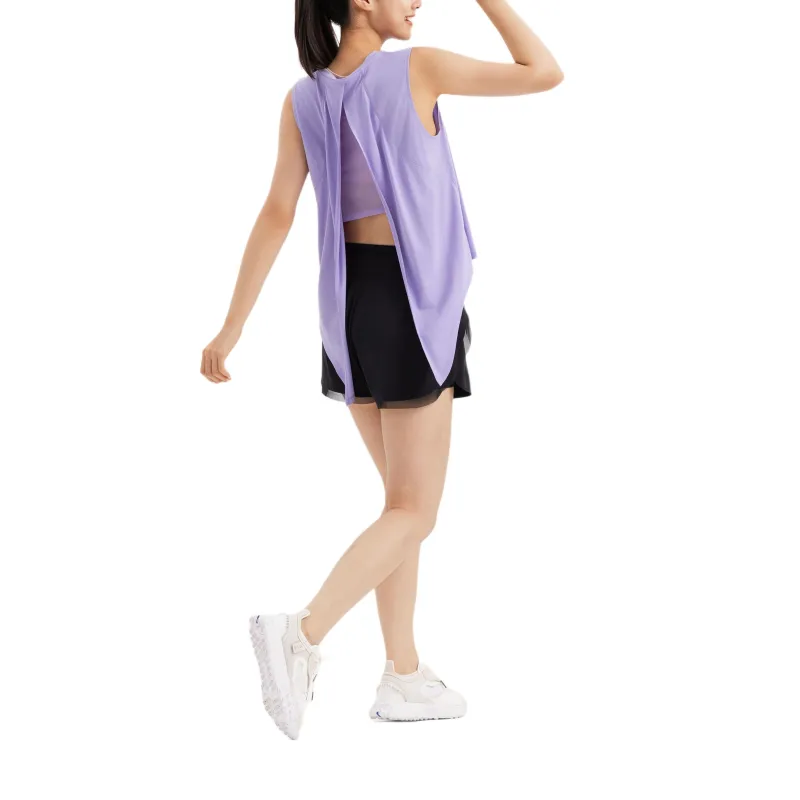 DECATHLON Tank Tops Women's Lavender-4