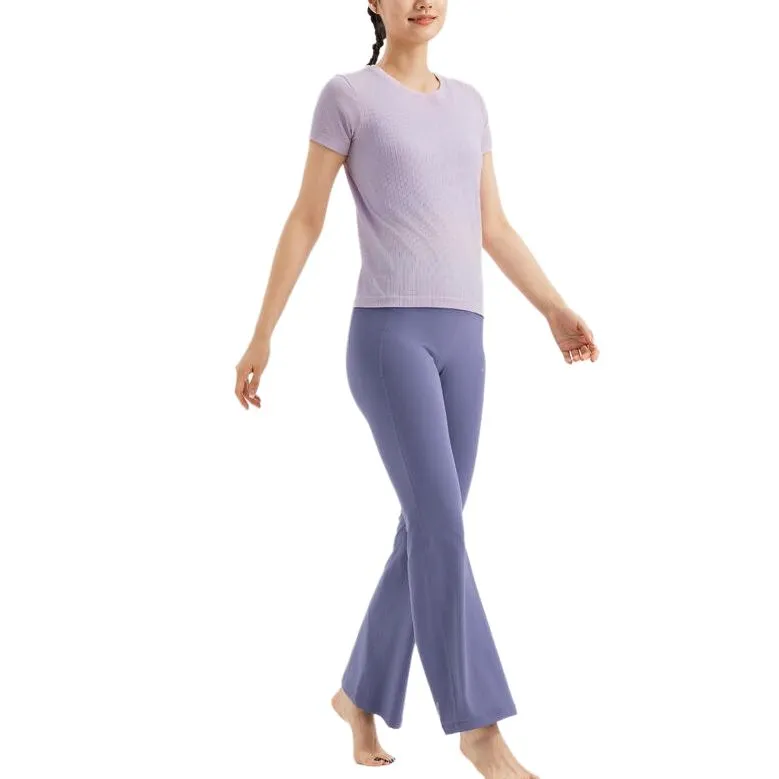 DECATHLON Yoga Pants Women's Haze Purple-3