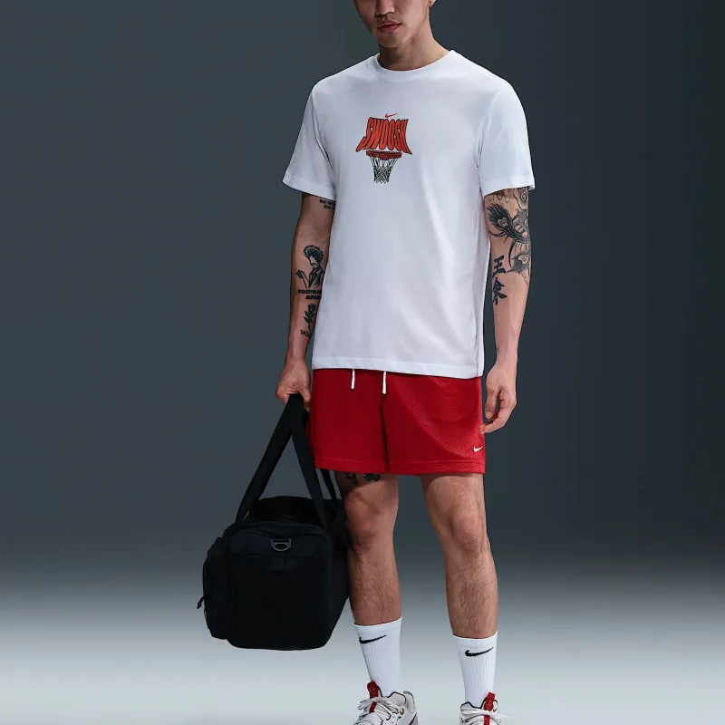 Nike Dri Fit T Shirt Unisex White-2