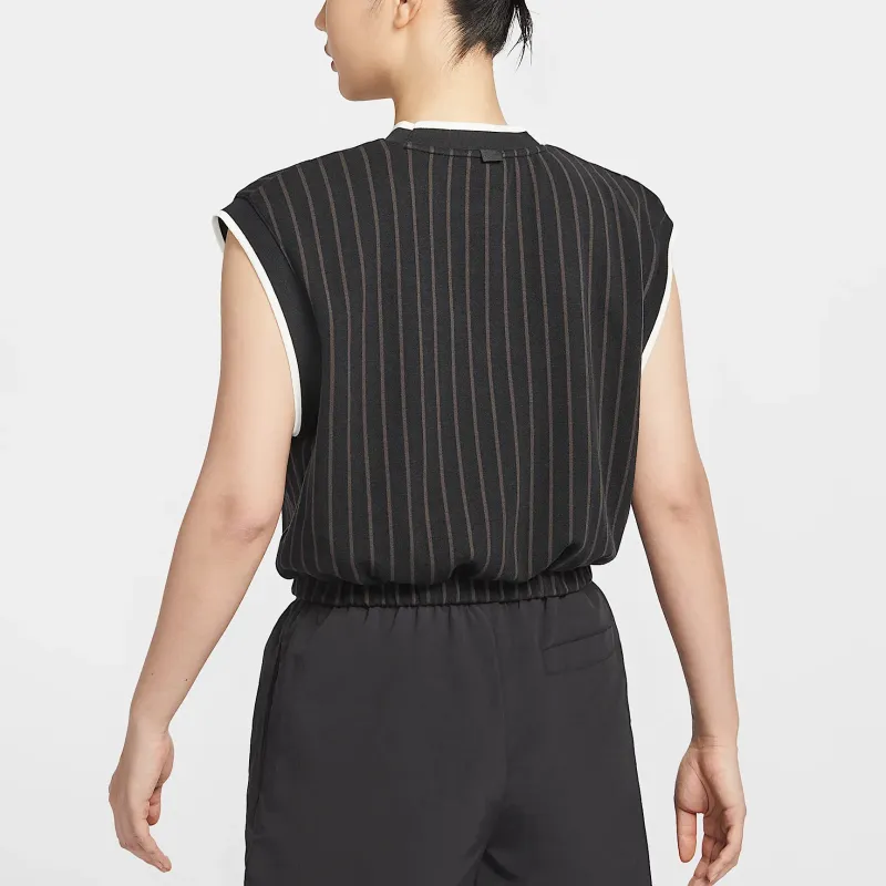 Nike Sportswear Sport Vests Women's Black/Swan Velvet Brown/Canvas/Canvas-2