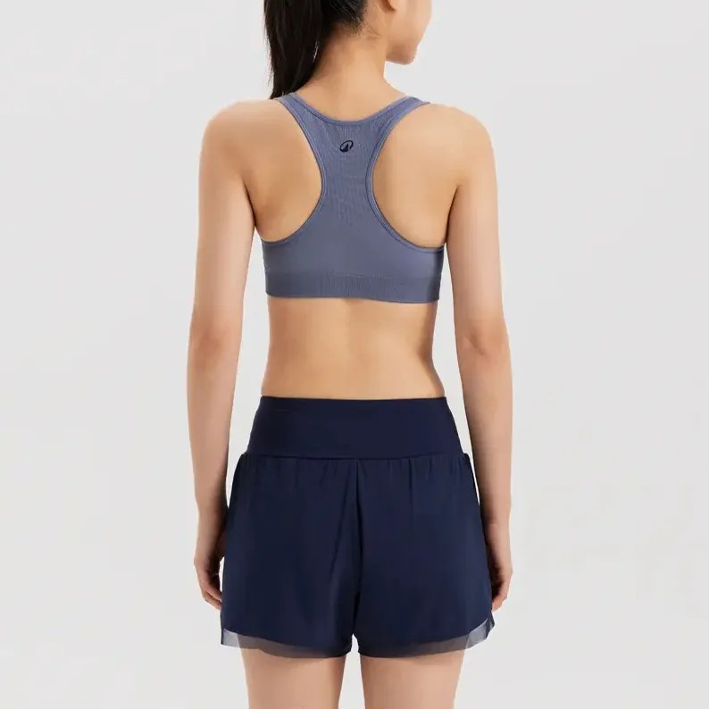 DECATHLON Sport Vests Women's Medium Gray/Silver Gray-1