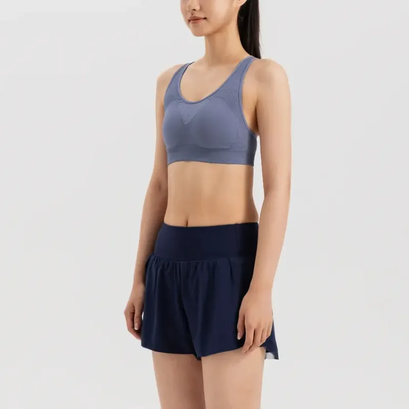 DECATHLON Sport Vests Women's Medium Gray/Silver Gray-6