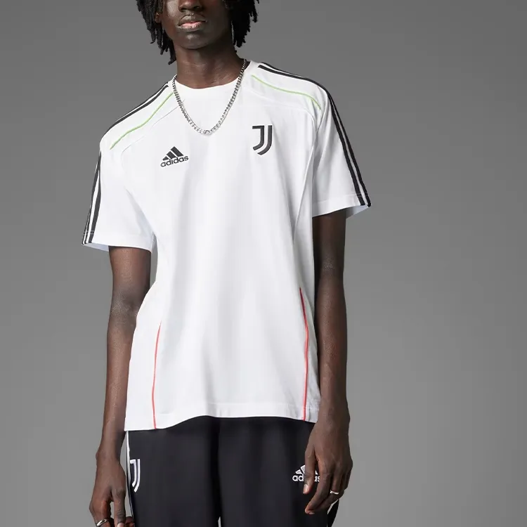 Adidas Juventus T Shirt Men's White/Black-2
