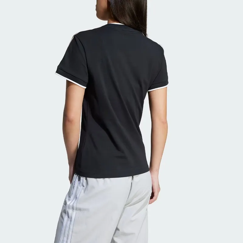 Adidas Originals Linear Logo 3 Stripes Tee-3