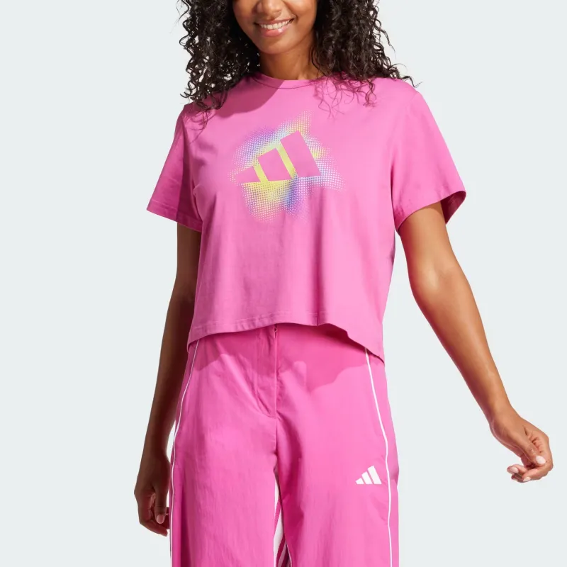 Adidas Free Shipping With AdiClub Dance Graphic Tee-2
