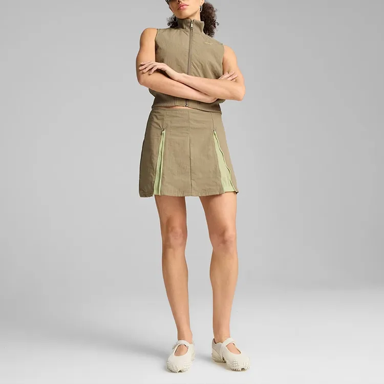 PUMA Chaleco De Cremallera Completa Para Mujer Dare To Woven-2