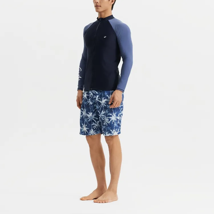 DECATHLON OLAIAN550 Wetsuit Men's Gray Blue/Slate Blue-5