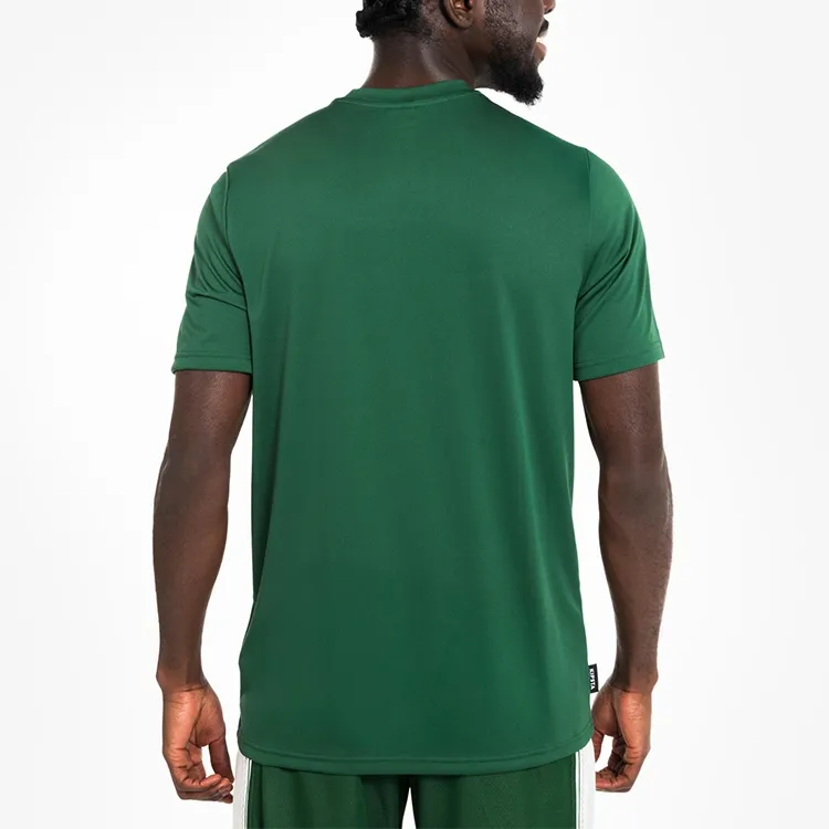 DECATHLON T Shirt Unisex Seaweed Green/White-3