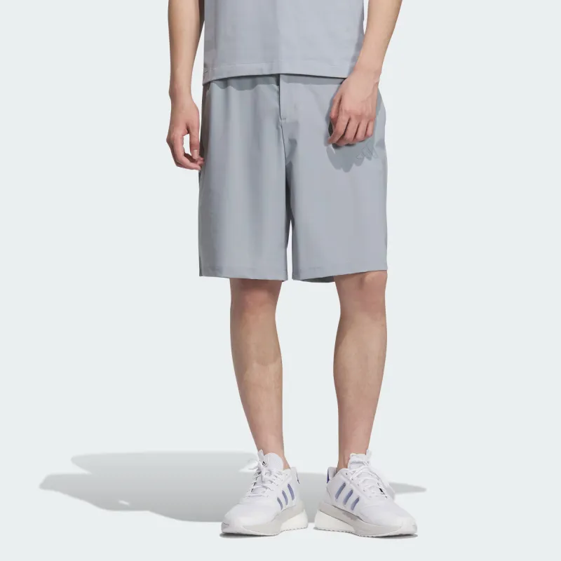 Adidas Casual Shorts Men's Silver Gray-3