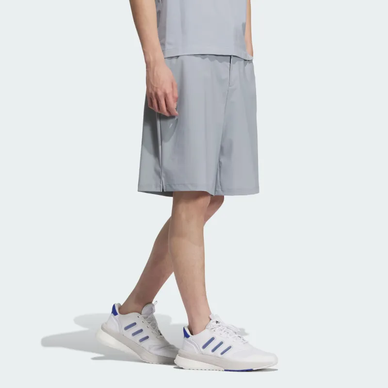 Adidas Casual Shorts Men's Silver Gray-2