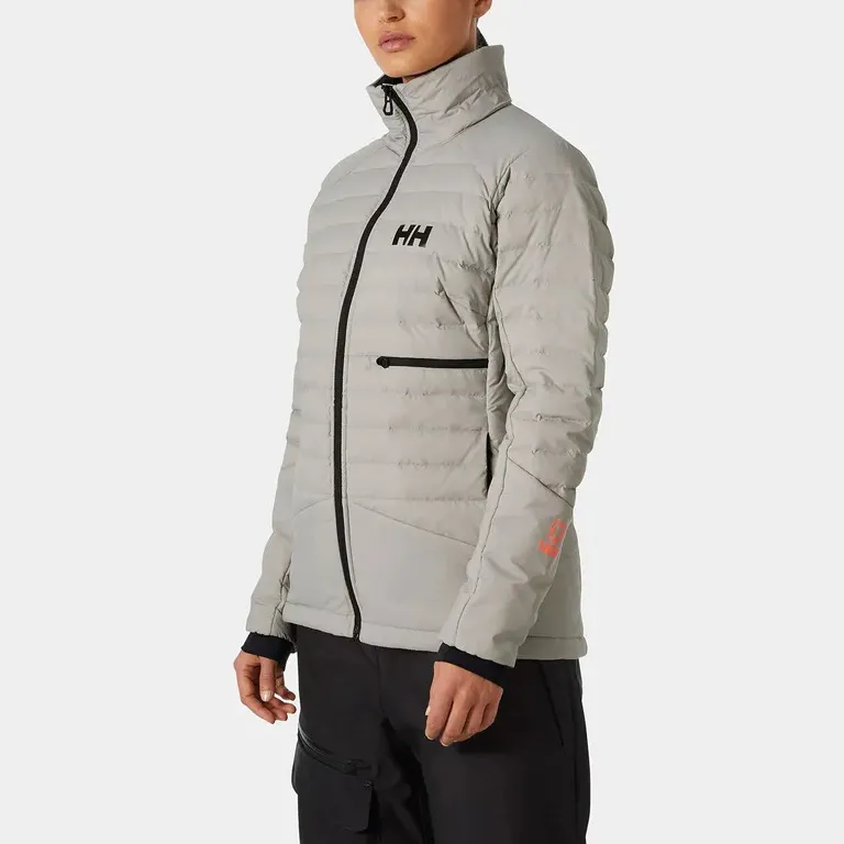 HELLY HANSEN Down Jacket Women's Light Gray/917 MELLOW GREY-2