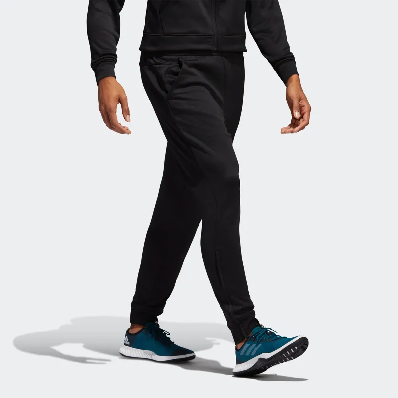 Adidas Knitted Sweatpants Men's Black-3