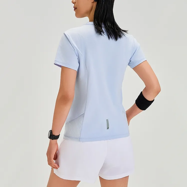 Asics Regular T Shirt Women's Light Blue-3