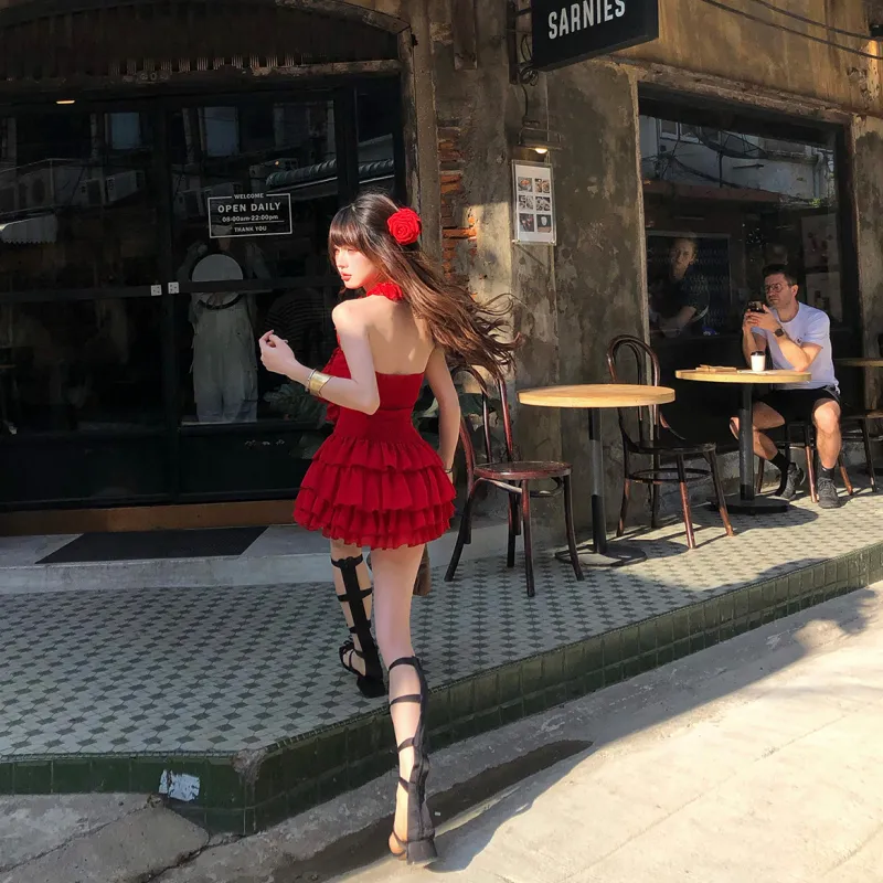 Mu Xiao Xin Two Piece Skirt Sets Women's-2