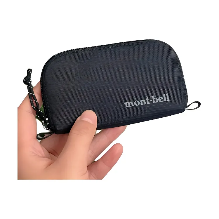 MONTBELL Nylon Wallet Mini Unisex Black-3