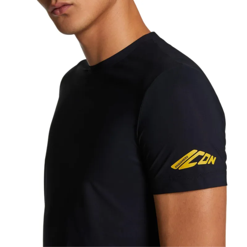 DSQUARED2 Logo Patch T shirt-4