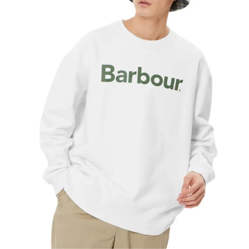 BARBOUR Sweatshirt Unisex White-5