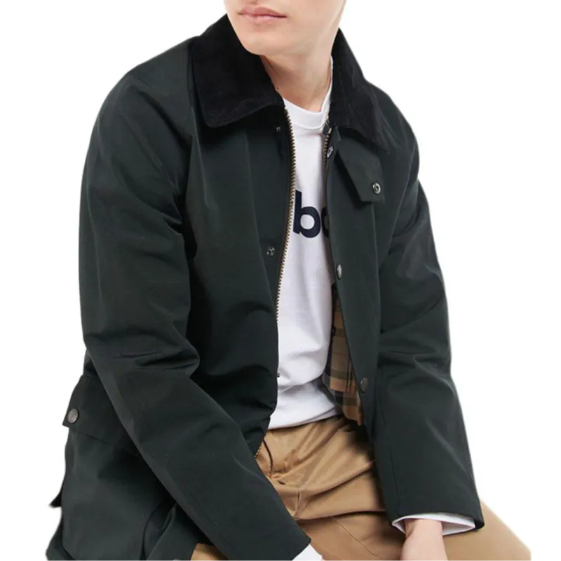 BARBOUR Jackets Men Black-1