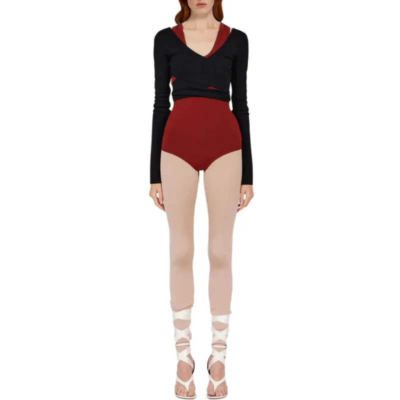 Ferragamo Ribbed Leggings-3