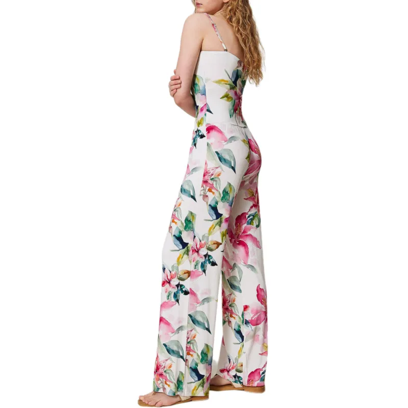 Twinset Floral print Jumpsuit-3