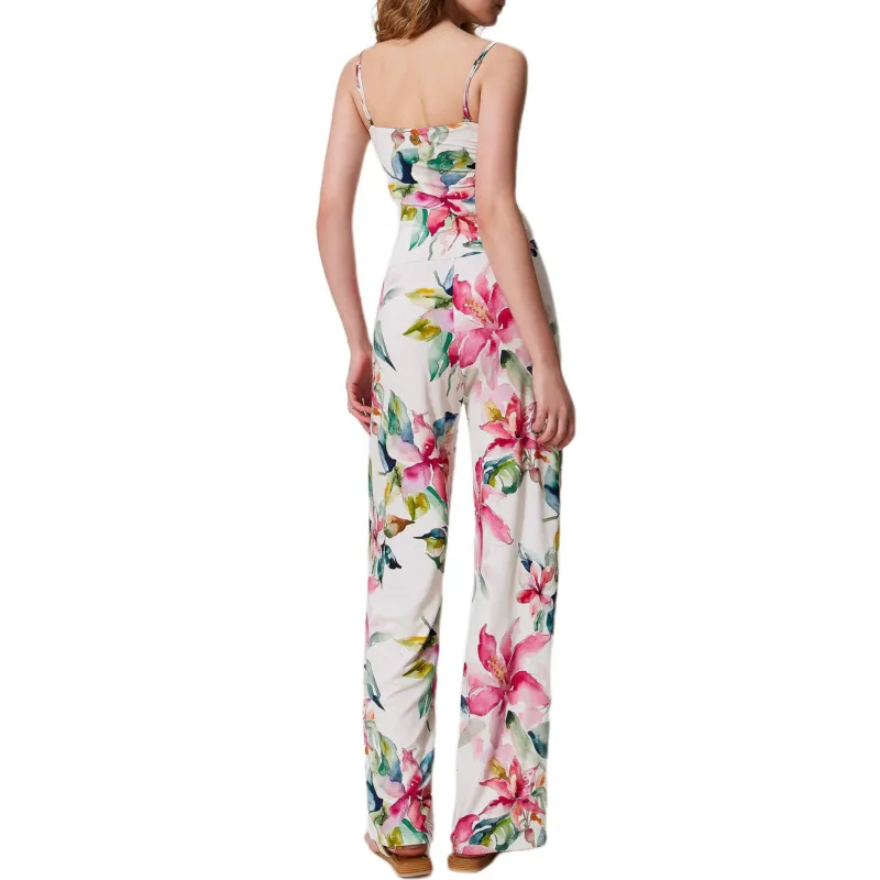 Twinset Floral print Jumpsuit-2