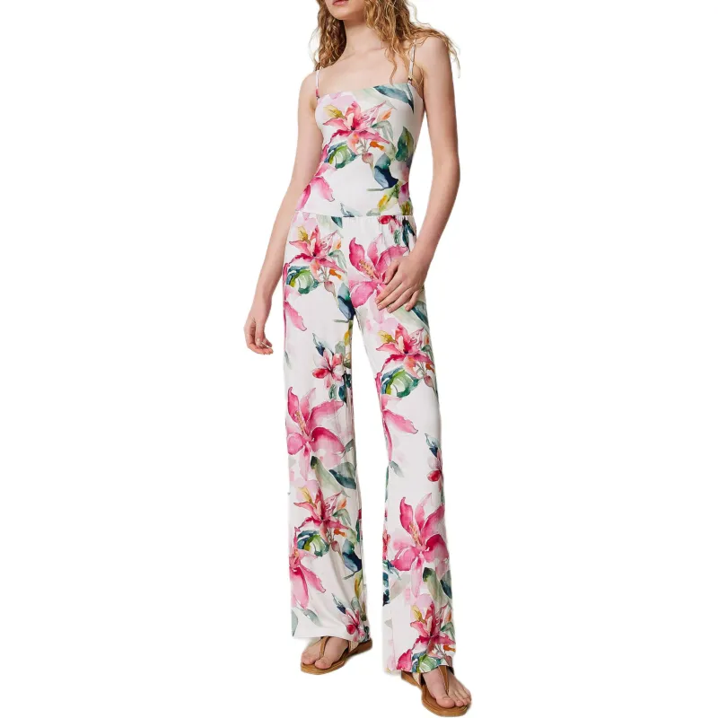 Twinset Floral print Jumpsuit-1