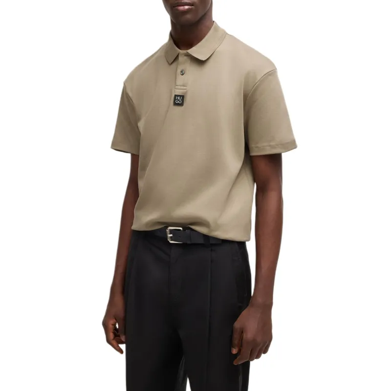 HUGO BOSS Logo patch Polo Shirt-1