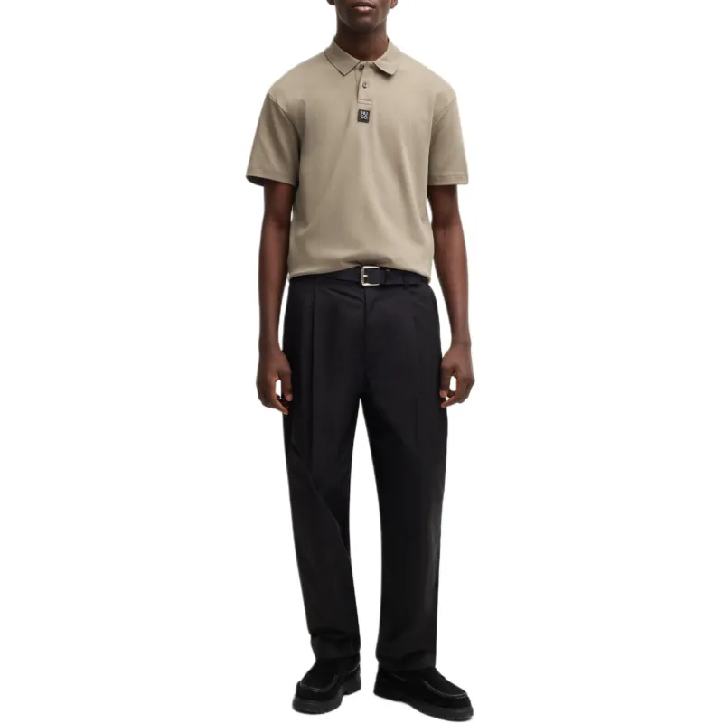HUGO BOSS Logo patch Polo Shirt-3