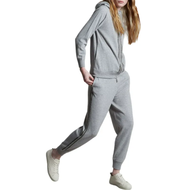 COLOMBO Knitted Sweatpants Women's Gray-2