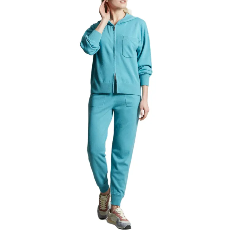 COLOMBO Knitted Sweatpants Women's Green-2