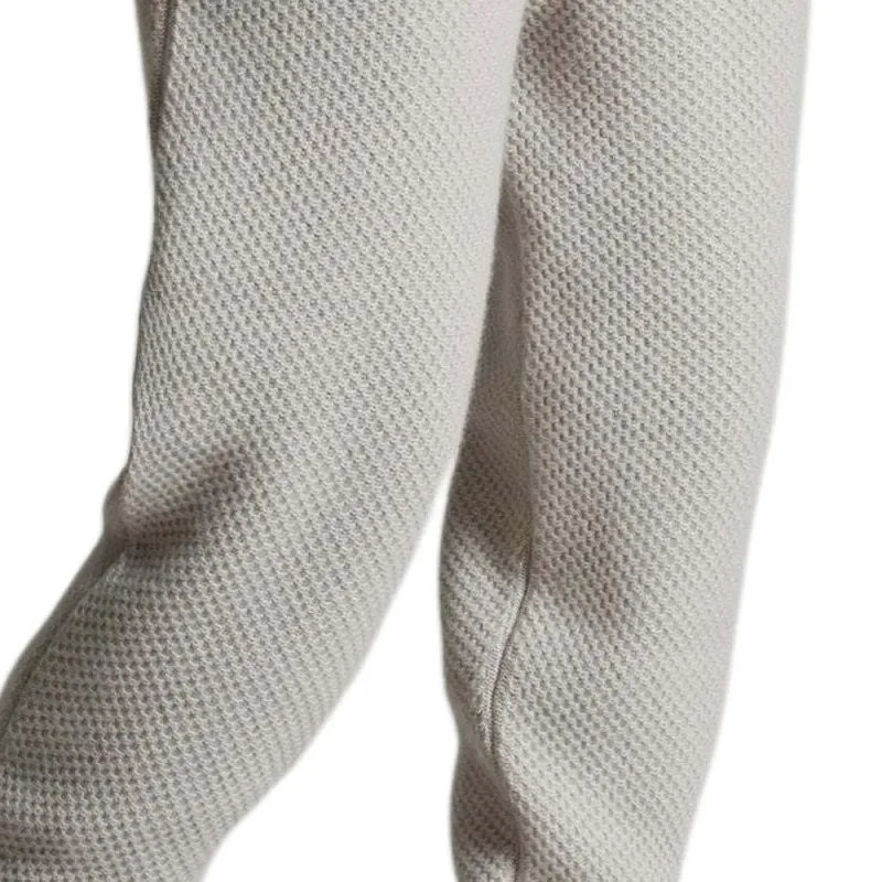 COLOMBO Knitted Sweatpants Women's Beige-2