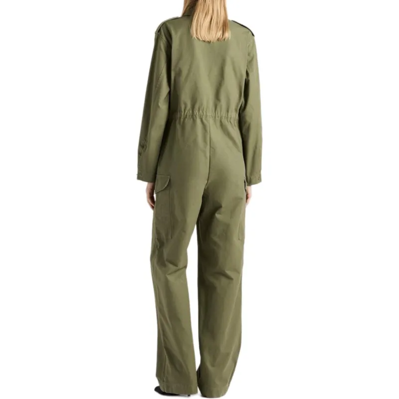 PRADA Panama Cotton Jumpsuit-2