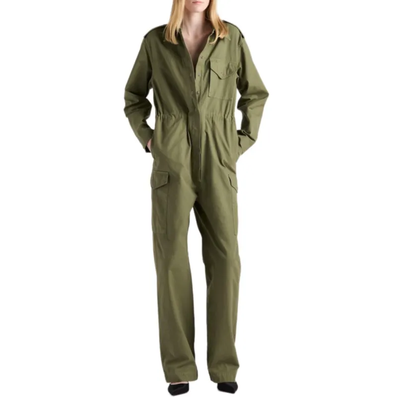 PRADA Panama Cotton Jumpsuit-1