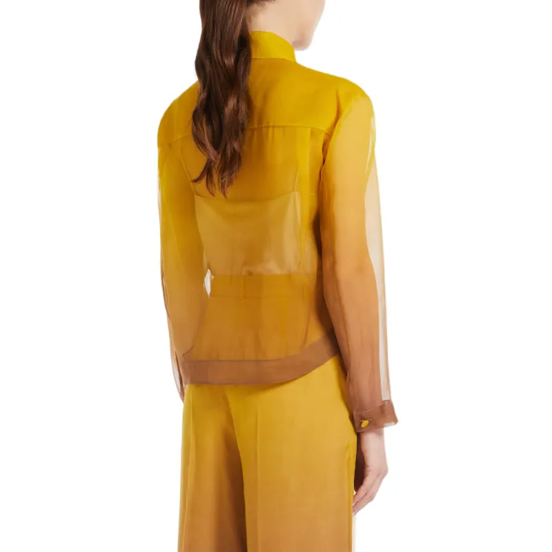 MaxMara Semi sheer Shirt-2