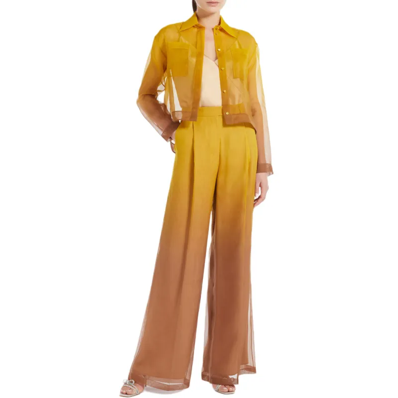 MaxMara Semi sheer Shirt-3