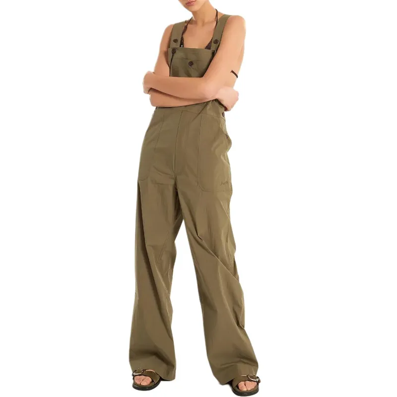 PAROSH SS25 Overalls Women's Green-3