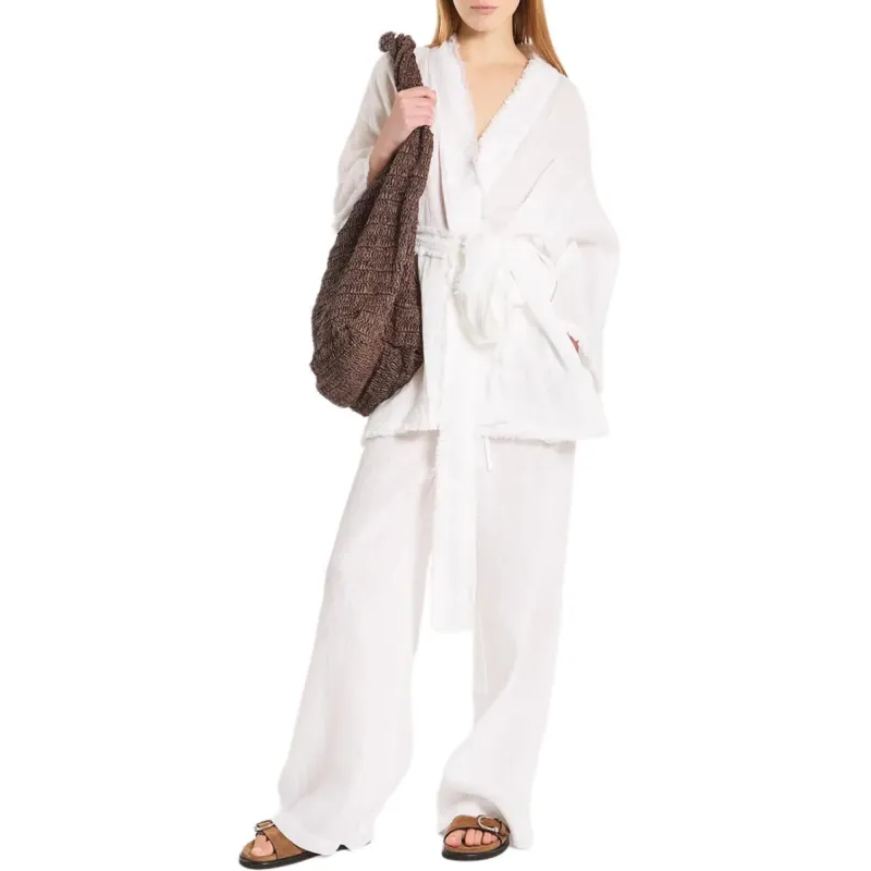 PAROSH SS25 Bathrobes Women's White-1