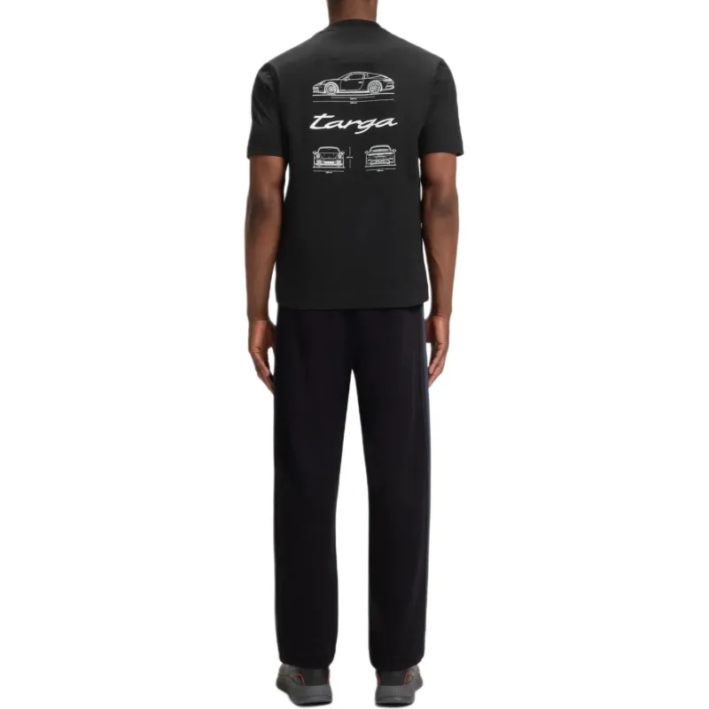 HUGO BOSS x Porsche T Shirt Men's Black-3