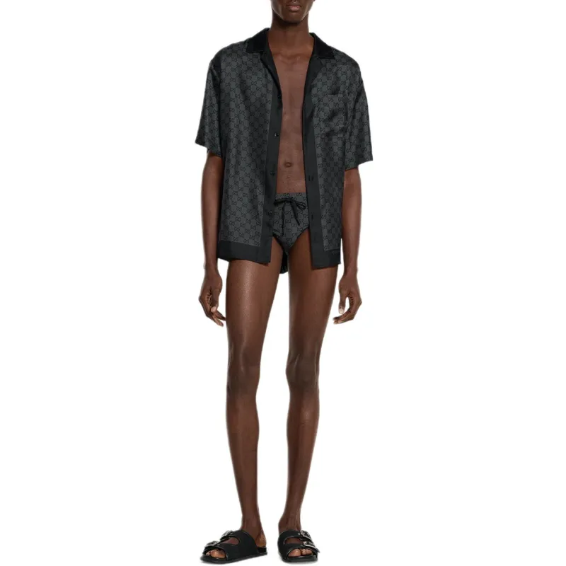GUCCI FW25 Swimming Shorts Men's 1 Pack Black-2