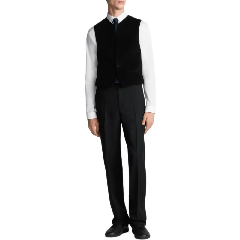 DIOR FW25 Fall Men's Clothing Collection Casual Pants Men's Black-3