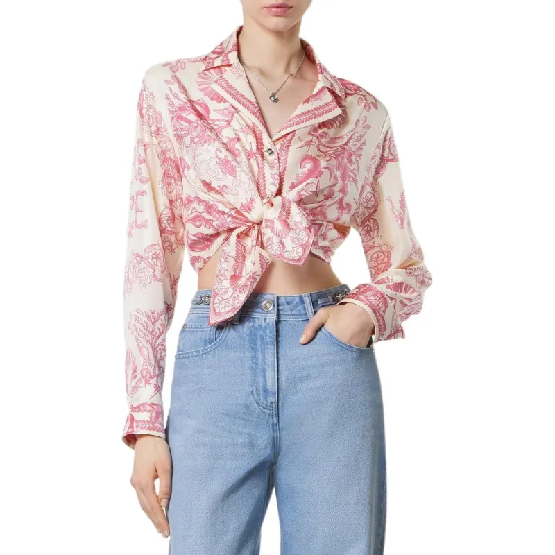 VERSACE Underwater Barocco Shirt-1