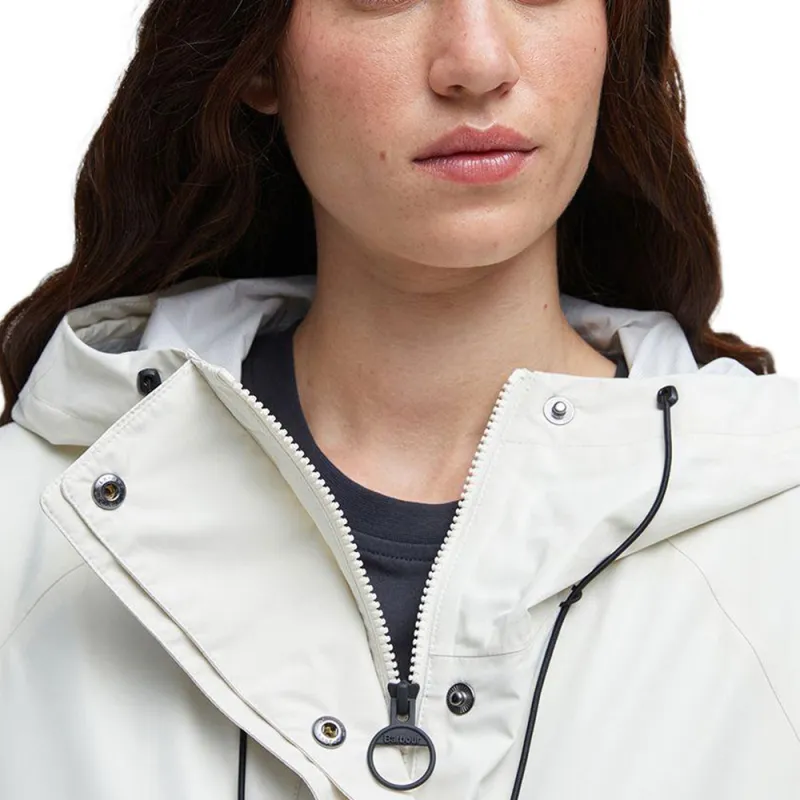 BARBOUR SS25 Trench Coat Women's White-4
