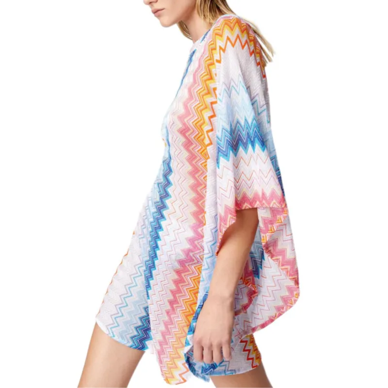 MISSONI Zigzag Boat Neck Mini Dress-3