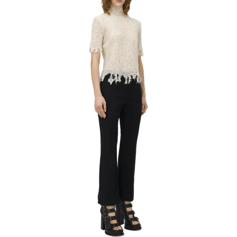 Alexander McQueen Silk Lace Top-4