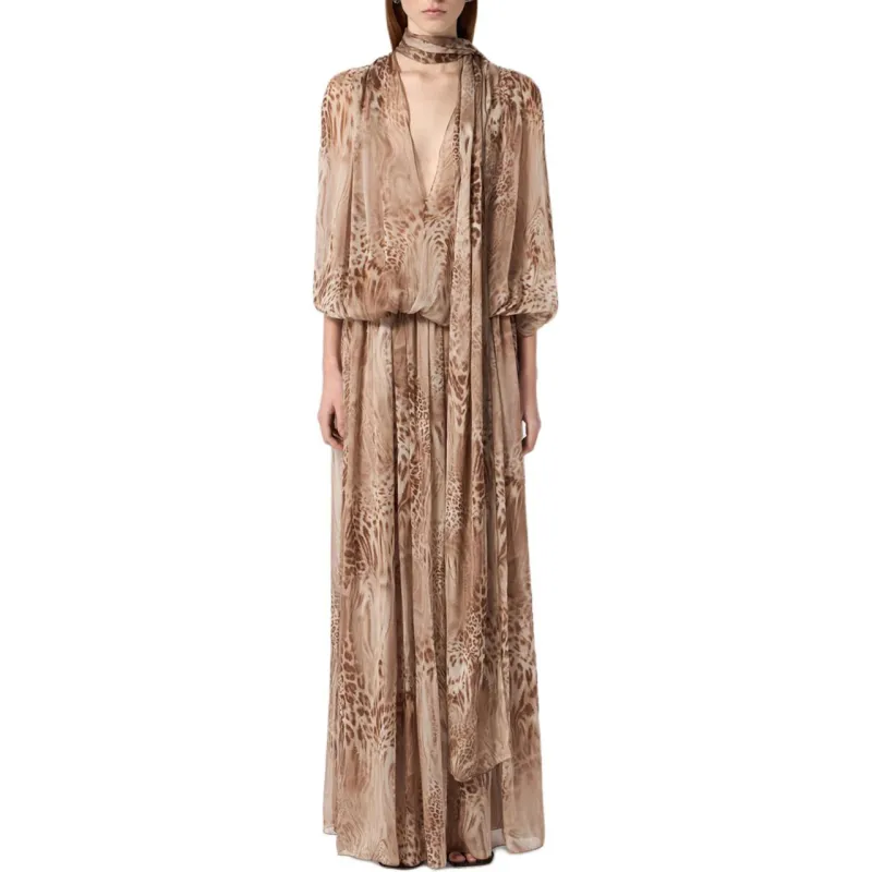 Blumarine Printed Chiffon Dress-1
