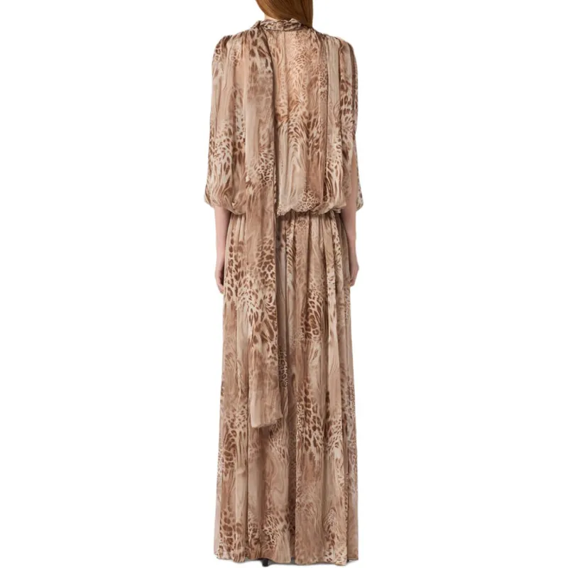 Blumarine Printed Chiffon Dress-3
