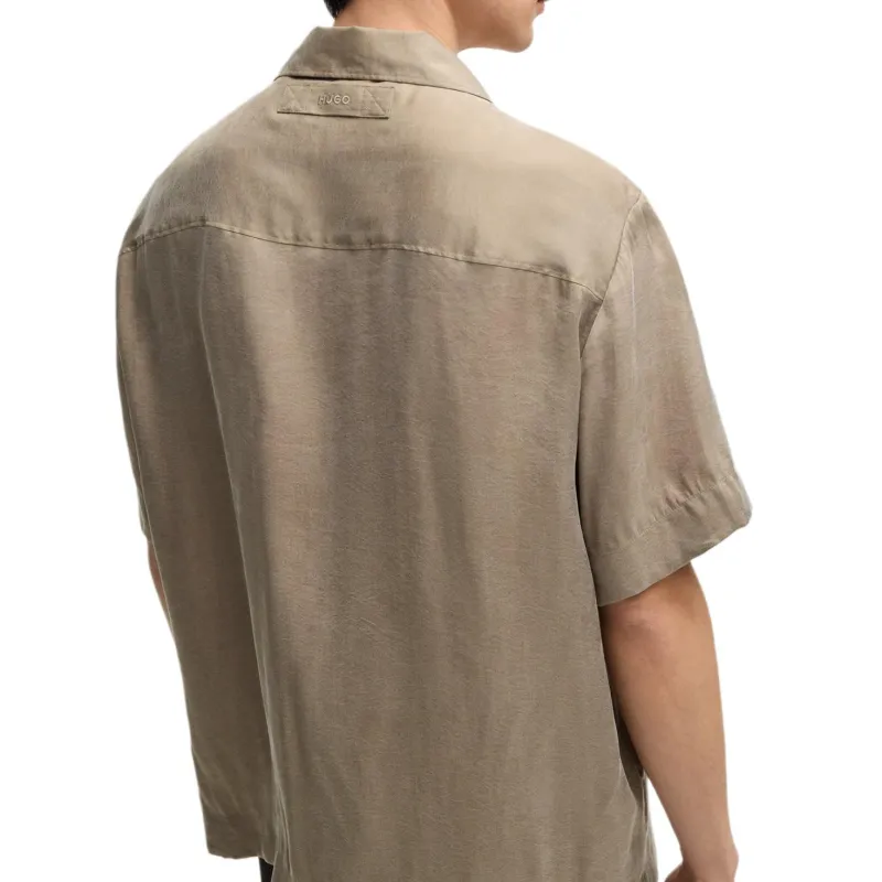 HUGO BOSS Shirts Men Brown-4