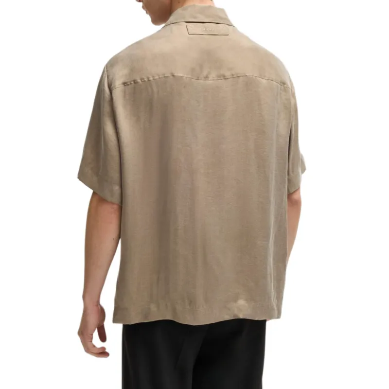 HUGO BOSS Shirts Men Brown-3